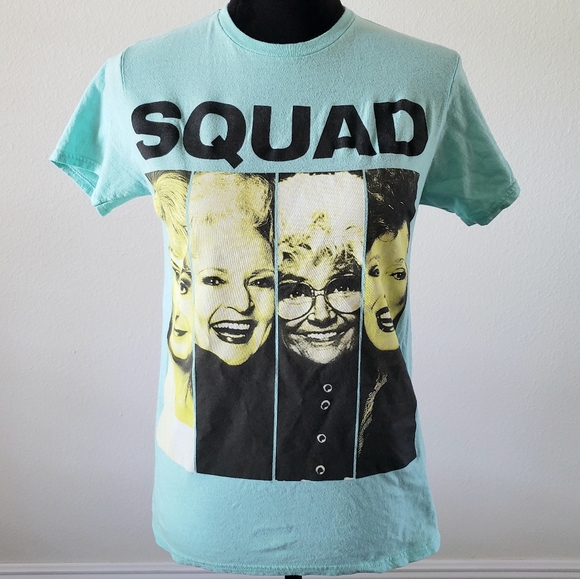 Golden Girls Tops - 3/$20 Golden Girls Squad Turquoise Graphic Tee